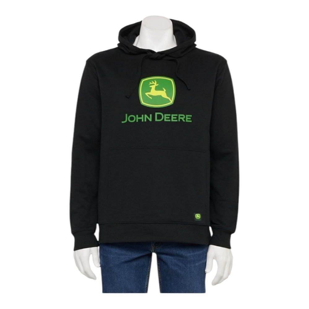 John Deere Core Graphic Logo Hoodie Black- Size XXL